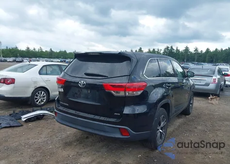2018 Toyota Highlander Le из США, поврежденный, VIN 5TDBZRFHXJS488260